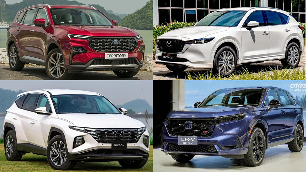 SUV đang là xu hướng và chắc chắn là sự cạnh tranh khốc liệt. Ảnh: VnEconomy