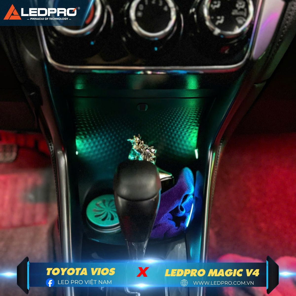 Ánh sáng sang trọng nổi bật của LEDPRO MAGIC