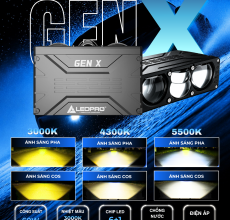 ĐÈN TRỢ SÁNG 3 MÀU LEDPRO GEN X