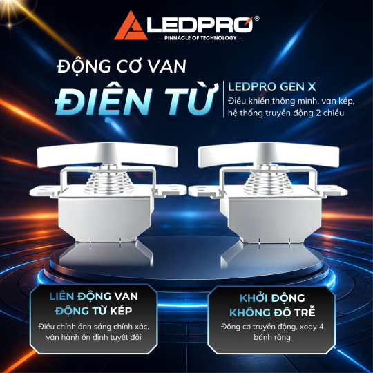 ĐÈN TRỢ SÁNG 3 MÀU LEDPRO GEN X