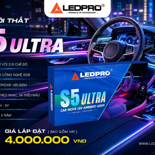 LED NỘI THẤT LEDPRO  S5 ULTRA