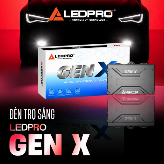 ĐÈN TRỢ SÁNG 3 MÀU LEDPRO GEN X