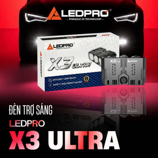 ĐÈN TRỢ SÁNG LEDPRO X3 ULTRA