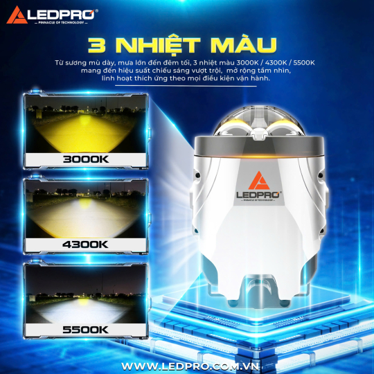 ĐÈN BI GẦM LEDPRO A11 ULTRA