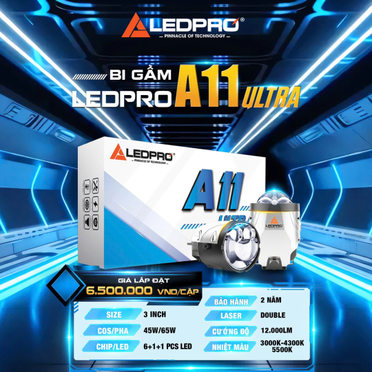 ĐÈN BI GẦM LEDPRO A11 ULTRA
